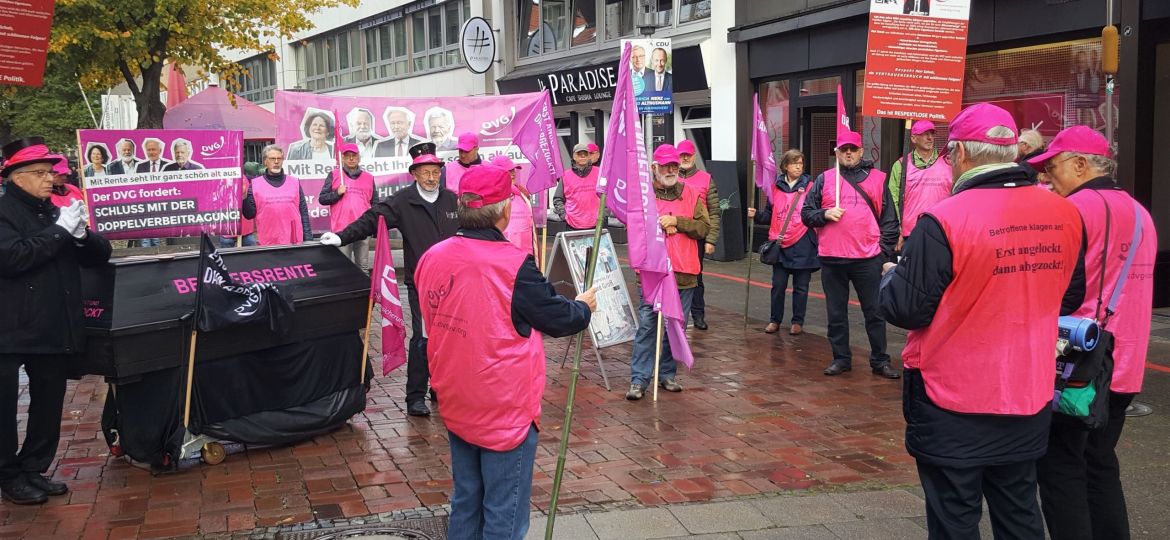 DVG Protestmarsch in Hannover