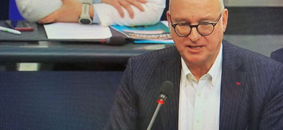 Matthias W. Birkwald im Bundestag am 25. Jan 2023 - Repro K-media 3.1