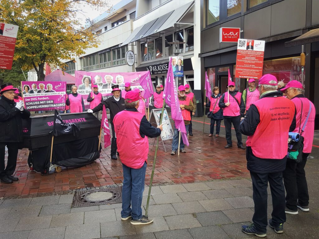 DVG Protestmarsch in Hannover