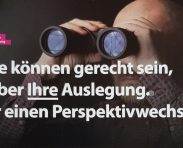 Gesetze können gerecht sein